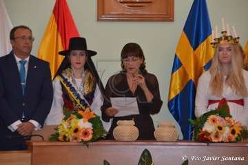 Miles de personas celebran el día de Santa Lucía en Las Tirajanas (Foto Francisco Javier Santana)